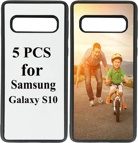 Vista 8 de JUSTRY Funda protectora para Samsung Galaxy A20/A30, de goma suave, antihuellas, antihuellas, antideslizante, para bricolaje, 5 unidades FUNDA