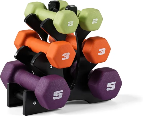 Vista 19 de CAP Barbell Neoprene Dumbbell Weights Pairs & Sets Color Series