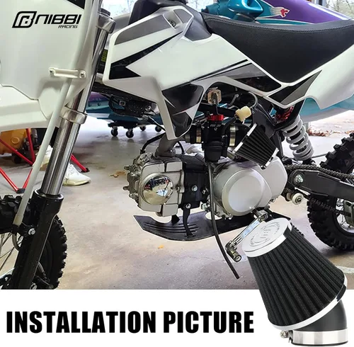 Vista 7 de NIBBI Filtro de aire, filtro de aire de 1.654 pulgadas, para motocross y cuatrimoto
