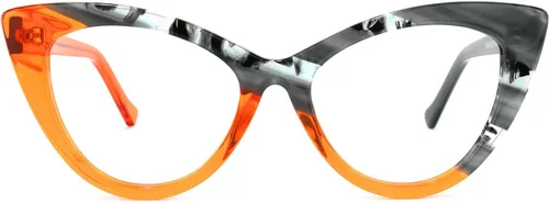 Vista 8 de Zeelool Maxine WA454518 - Gafas de bloqueo de luz azul de ojo de gato de moda para mujer con protección UV400