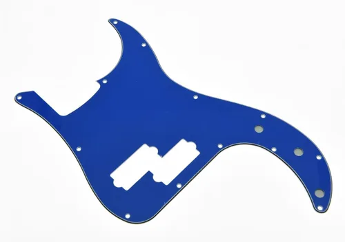 Vista 3 de KAISH Golpeador de 13 agujeros estilo P Bass, placa de rasguño PB para bajo Precision P Bass de USA/México con perla de abulón
