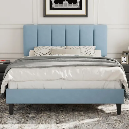 Vista 59 de VECELO Base de cama de tamaño individual con cajón de almacenamiento, base de cama de plataforma resistente con cabecera y fuerte soporte de Negro