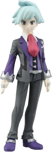 Vista 4 de Pokemon Takara Tomy Monster Collection (Steven) Figura, juguete, a partir de 4 años, estándar de seguridad de juguete, certificado ST Mark, Takara