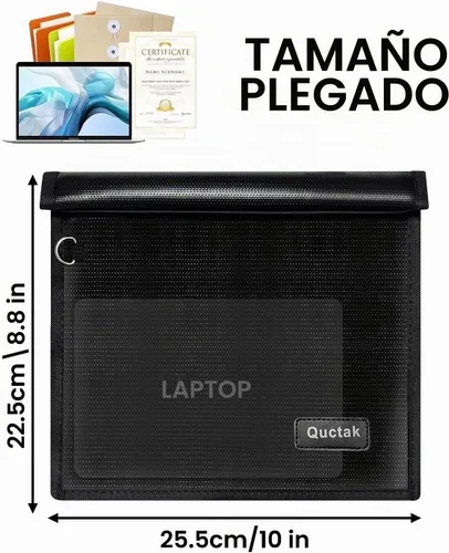 Vista 3 de Bolsas Faraday grandes a prueba de EMP, bolsa Faraday para tableta, bolsa Faraday, evita piratería, seguimiento y NFC/WiFi/Bluetooth para teléfonos