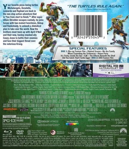 Vista 3 de Teenage Mutant Ninja Turtles Out Of The Shadows