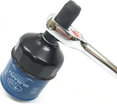 Vista 2 de CTA Tools A265 Llave para filtro de aceite de tipo tapa - 65 mm x 14 ranuras - Grado profesional, acabado negro, estampado con precisión
