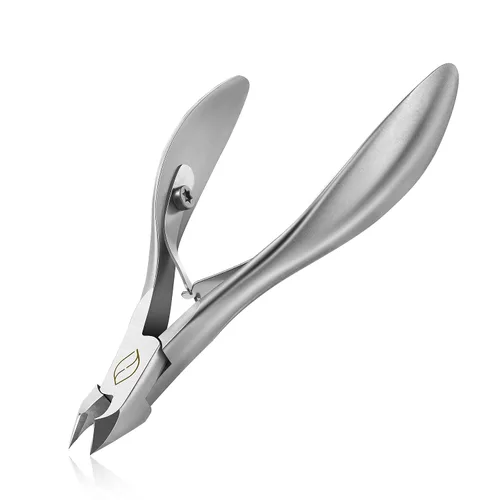 Vista 8 de FERYES - Corta cutículas con empujador, profesional 2 en 1, corta cutículas de 6 mm de mandíbula completa, herramienta de quitacutículas de acero