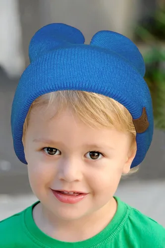 Vista 6 de BASICO Gorro unisex para bebé con orejas de gato y conejo