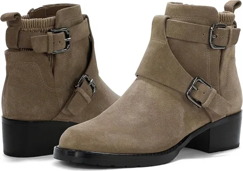 Vista 8 de NYDJ Botas Parvani de gamuza aceitosa a media pantorrilla para mujer