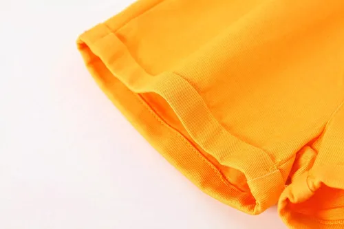 Vista 7 de Kimocat Conjunto de traje casual de verano para bebé y niño manga corta pajarita tirantes y pantalones cortos