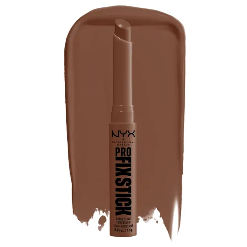 Vista 14 de NYX PROFESSIONAL MAKEUP Pro Fix Stick Corrector de maquillaje, Corrector en barra de cobertura media que se puede construir - Verde 0.1 VERDE