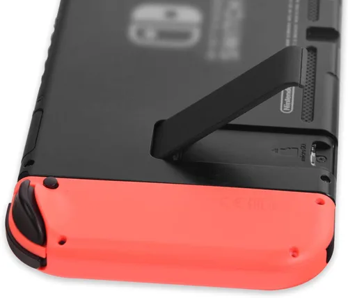 Vista 5 de LONANDY 2 Pcs Replacement Kickstand for Nintendo Switch - Switch Kickstand Back Shell Holder Back Bracket, Kick Stand Replacement Repair Kit for