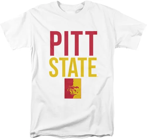 Vista 59 de Colección de camisetas para adultos apiladas colegiales 1 Universidad Estatal de Albany