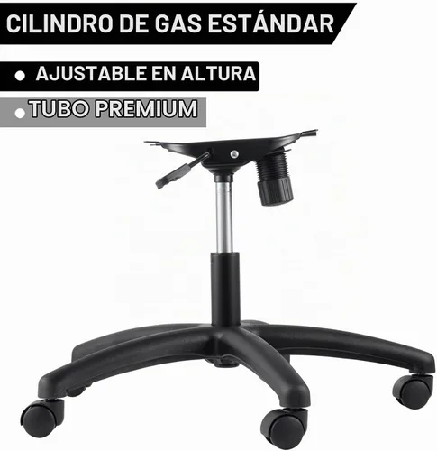 Vista 4 de Topdeep Repuesto de base de silla giratoria de 28 pulgadas, base de silla de oficina, base de repuesto de silla de juegos resistente de 350 libras