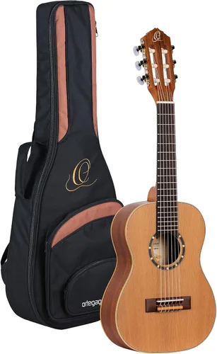 Vista 40 de Guitarra Clásica de Nylon Tamaño 3/4 de la Serie Family con Bolsa