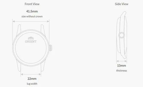 Vista 2 de Orient Reloj de buceo automático / de cuerda manual de acero inoxidable para hombre, japonés, 200 metros