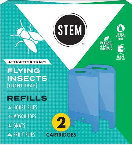Vista 12 de STEM Cartuchos de repuesto para trampa de luz para insectos voladores, sin