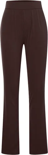 Vista 6 de SMIDOW Leggings acampanados de cintura alta para mujer, pantalones de yoga con corte de bota, sin costuras, pantalones de yoga para gimnasio