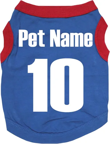 Vista 24 de Petitebella Personalize Camiseta para perro cachorro con tema nacional (Argentina, XS)