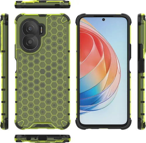 Vista 252 de Funda para Honor Magic3 5G, funda para Honor Magic3 5G Case 2 en 1 Funda para teléfono Negro