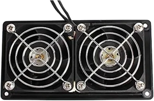 Vista 4 de Riloer Extractor de escape, extractor de ventilación de 25 W con interruptor de cadena de válvula de retención antirretorno, ventiladores