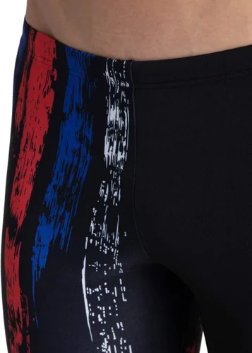 Vista 2 de ARENA Traje de baño competitivo del entrenamiento de la natación de los hombres para los hombres resistente al cloro protección UV baja arrastre
