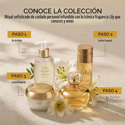 Vista 6 de Aceite corporal con aroma a lirio, aceite corporal hidratante ligero y de rápida absorción, 5 onzas
