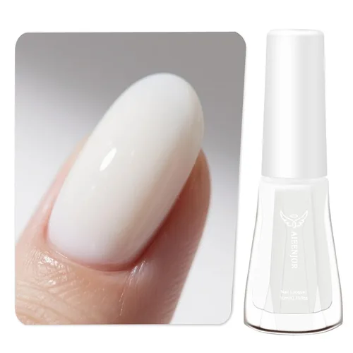 Vista 18 de Esmalte de uñas negro, esmalte de uñas de secado rápido, sin rayas, esmalte de uñas de larga duración para uñas de boda de otoño, manicura acogedora