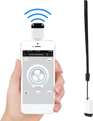 Vista 2 de Mini control remoto IR inteligente universal, control infrarrojo inteligente para teléfono móvil Android para TV/reproductor de DVD/set-Top-Box/Aire