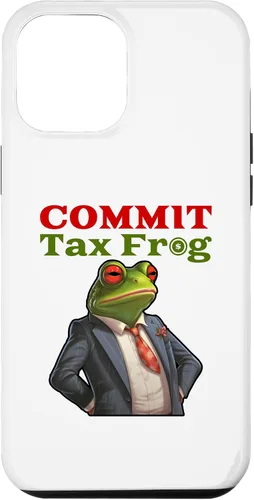 Vista 26 de Funda para iPhone 16 Commit Tax Frog Funny Fraud Meme Case