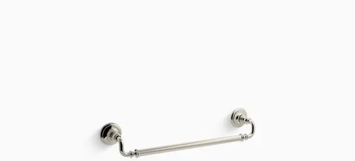 Vista 12 de Kohler 72567-BL Artifacts® Toallero de 18 pulgadas, negro mate