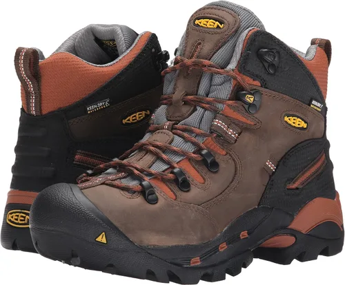 Vista 7 de KEEN Utility Botas de trabajo impermeables Pittsburgh de 6" con punta suave para hombre