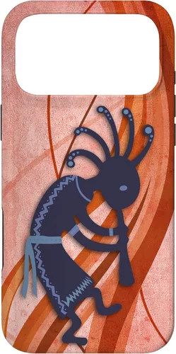 Vista 22 de Native American Kokopelli - Old School 2 - Fan Fun Case for iPhone 17