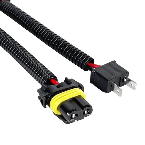 Vista 3 de Adaptador de extensión de arnés de cableado con conector de intercambio H7 a 9005 9006 para uso en faros o luces antiniebla, accesorios