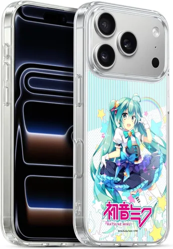 Vista 105 de Head Case Designs Licencia Oficial Hatsune Miku Gráficos Lindos Carcasa de Gel [Protección de Grado Militar] Compatible con Apple iPhone 7