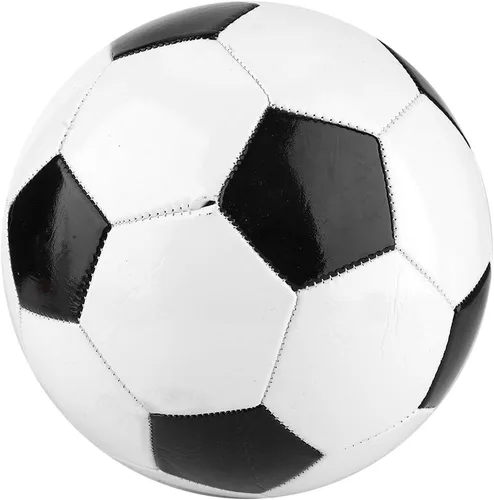 Vista 6 de KIMISS Balón de fútbol de fútbol - Tamaño 5 pelota de entrenamiento de equipo - Diseño blanco y negro premium - Equipo de entrenamiento de fútbol