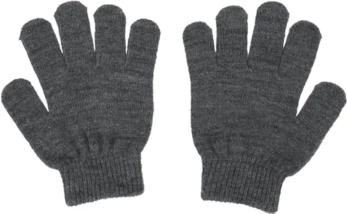 Vista 6 de Dragon Ball Z Goku - Juego de gorro y guantes juveniles, Gris