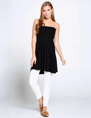 Vista 5 de Popana Falda midi elástica de longitud hasta la rodilla para mujer, talla grande