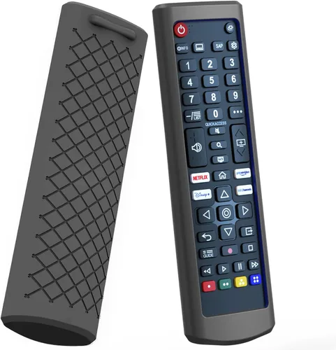 Vista 8 de Funda para control remoto LG TV, cubierta de batería compatible con control remoto LG para Smart TV serie AKB universal TV, cubierta para control