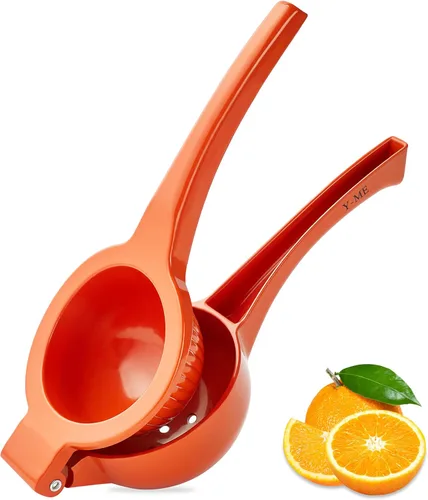 Vista 8 de Exprimidor manual Citrus Lemon Squeezer,Exprimidor de frutas Lime Press Metal,Herramienta profesional de la cocina del exprimidor de la mano