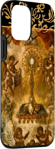 Vista 3 de iPhone 12 mini adoración eucarística rezar monstrancia tradicional latina Misa caso