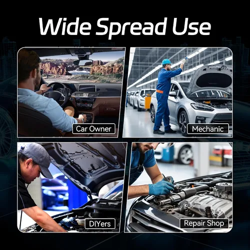 Vista 8 de KONNWEI Escáner OBD2 Bluetooth – Herramienta de diagnóstico de sistema completo con control bidireccional, restablecimiento de aceite/EPB/DPF/BMS