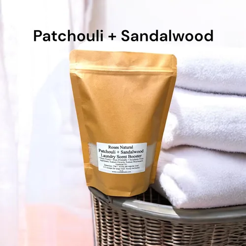 Vista 4 de Potenciador de aroma para lavandería, pachulí + sándalo, 16 onzas, a base