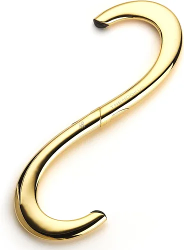 Vista 3 de FafaConcepts - Percha para bolso y accesorio para mujer en forma de corazón, Oro