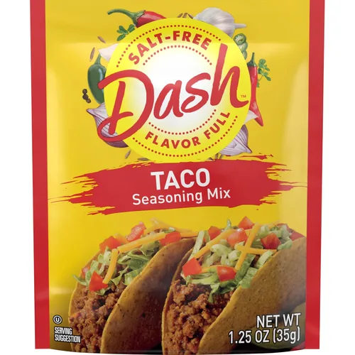 Vista 4 de Dash Mezcla de condimentos sin sal, chile, 1.25 onzas (paquete de 12)
