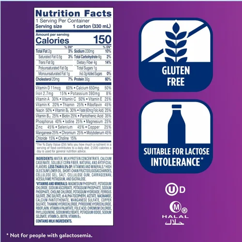 Vista 6 de Ensure Max Protein - Batido de proteína sabor a pastel de cumpleaños Listo para beber 30 gramos de proteína para la salud muscular 1 gramo