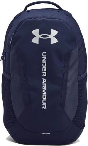 Vista 19 de Under Armour Mochila Hustle 6.0 unisex para adultos (002) Negro / Negro / Blanco