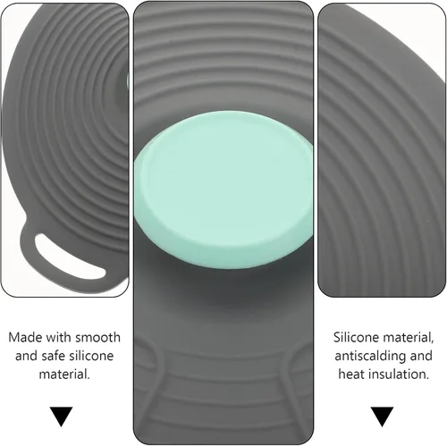 Vista 4 de DOITOOL Tapas de silicona para ollas y sartenes, tapas de silicona para tazones y fundas de alimentos, cubiertas de silicona resistentes al calor