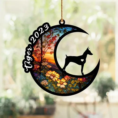 Vista 100 de Atrapasoles conmemorativo para perros, regalo de condolencia de perro de la pérdida del bulldog americano, regalos conmemorativos para los amantes