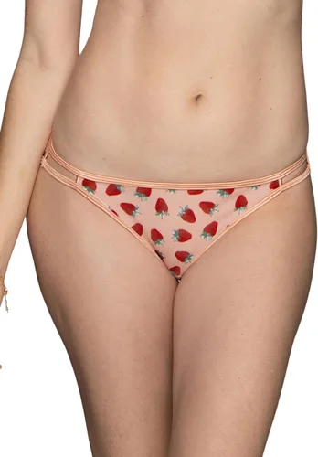 Vista 105 de Vanity Fair Bragas de bikini con tira para mujer, Illumination, con elástico sedoso y ribete de satén Paquete de 3 Negro (Midnight Black)
